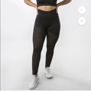 Buff bunny laser design leggings